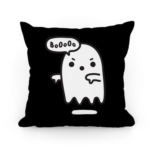 Disapproving Ghost Pillow