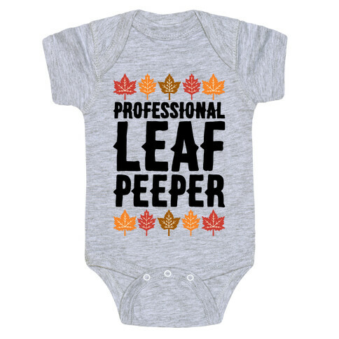 Professional Leaf Peeper Baby One-Piece