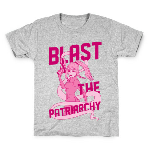 Blast The Patriarchy Kids T-Shirt
