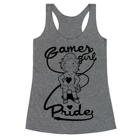 Gamer Girl Pride Racerback Tank Top