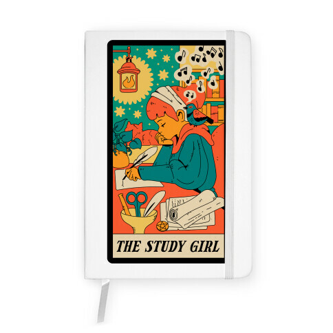 The Study Girl Tarot Card Notebook