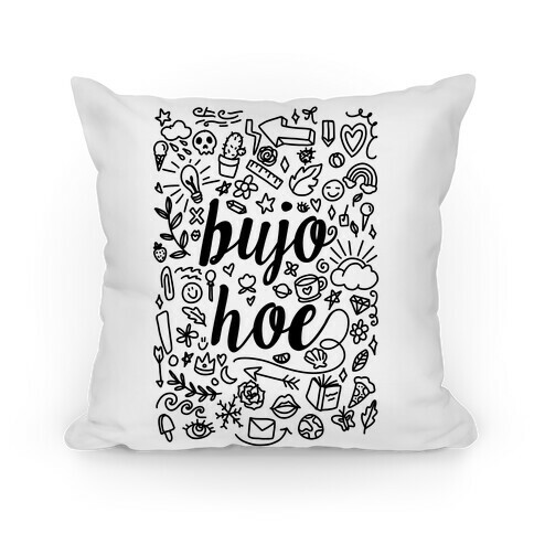 Bujo Hoe Pillow