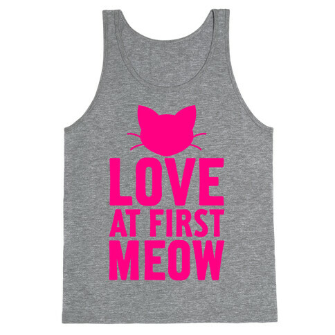 Love At First Meow Tank Top