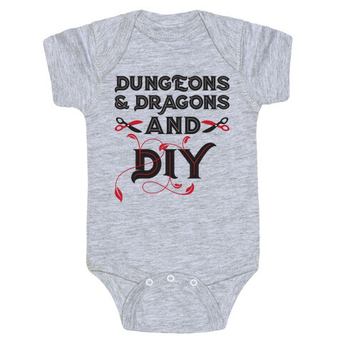 Dungeons & Dragons And DIY Baby One-Piece