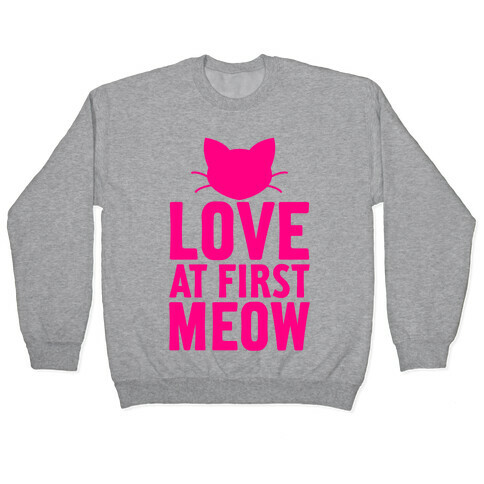 Love At First Meow Pullover