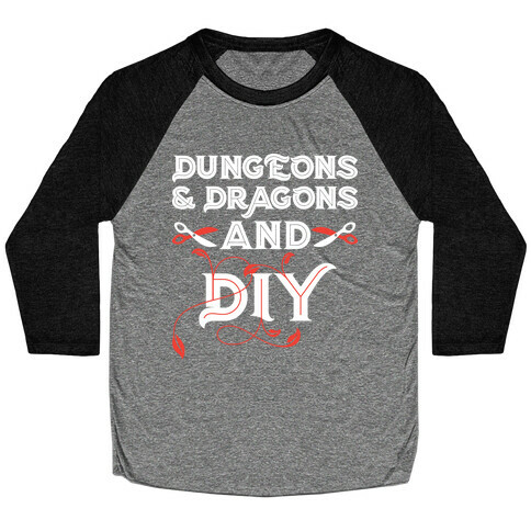 Dungeons & Dragons And DIY Baseball Tee