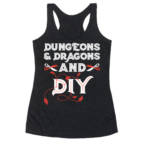 Dungeons & Dragons And DIY Racerback Tank Top