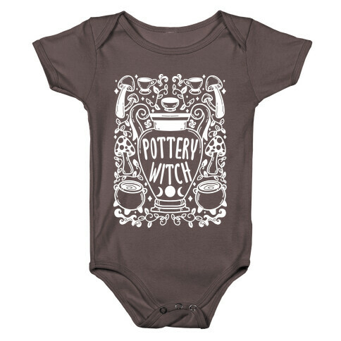 Pottery Witch Baby One-Piece