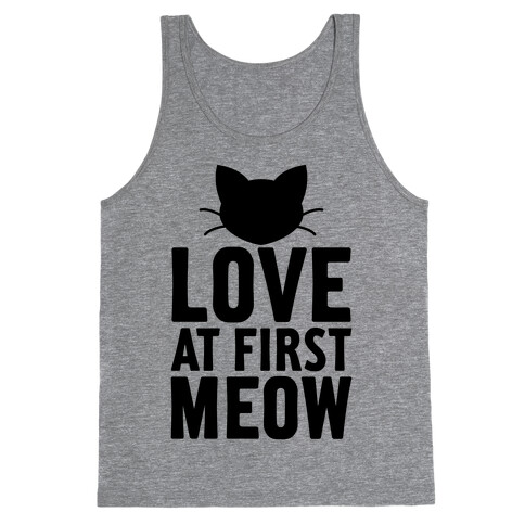 Love At First Meow Tank Top