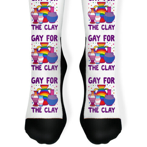 Gay For The Clay Sock