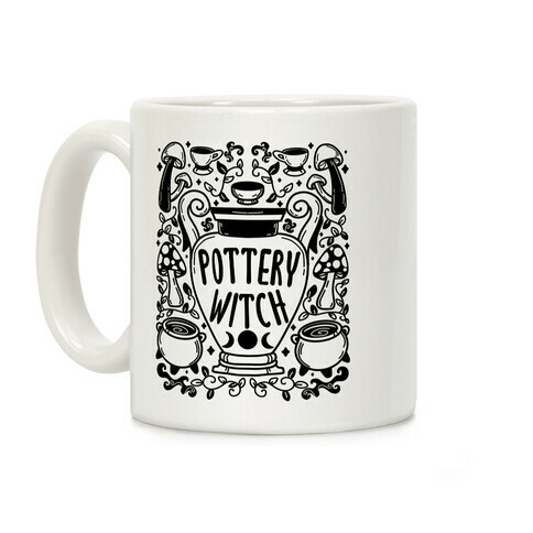 Pottery Witch Coffee Mug