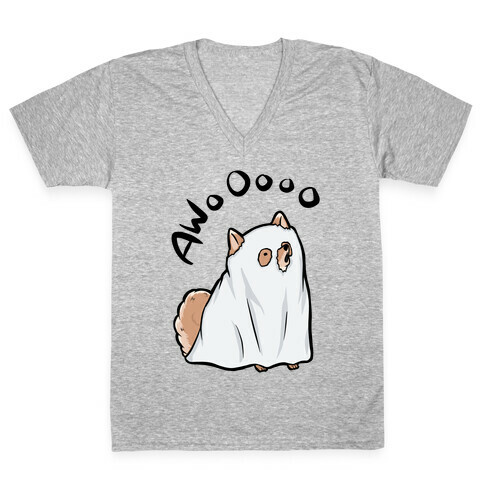 Ghost Dog V-Neck Tee Shirt