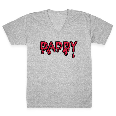Drippy Daddy V-Neck Tee Shirt