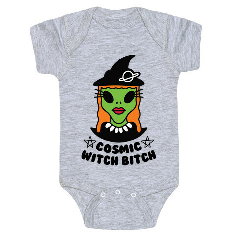 Cosmic Witch Bitch Baby One-Piece