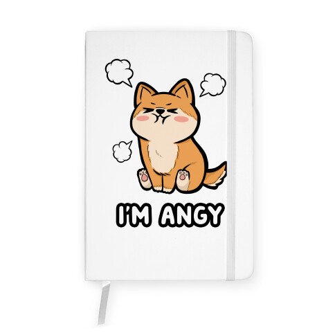 I'm Angy Shiba Inu Notebook