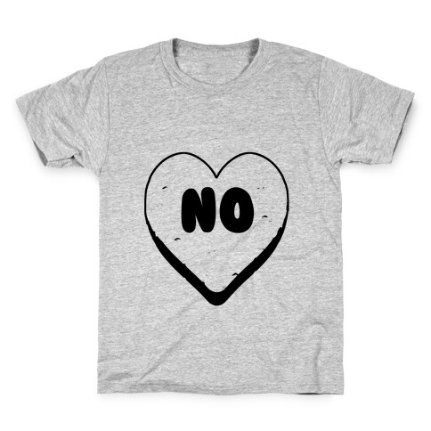 Valentine's Day Heart No Kids T-Shirt