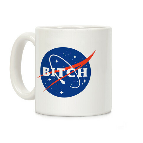 Bitch Space Program Logo Coffee Mug