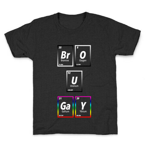 BrO U GaY  Kids T-Shirt