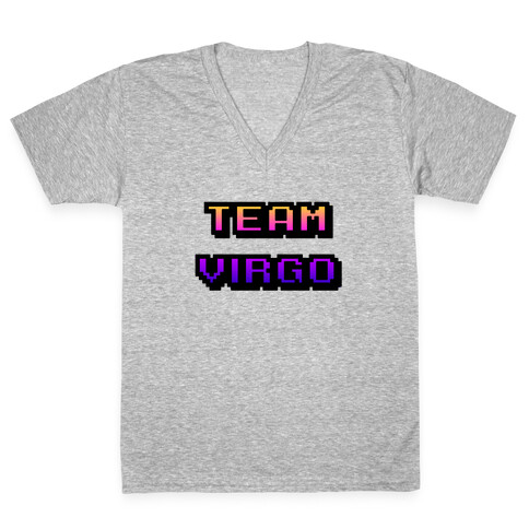 Pixel Team Virgo V-Neck Tee Shirt