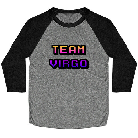 Pixel Team Virgo Baseball Tee