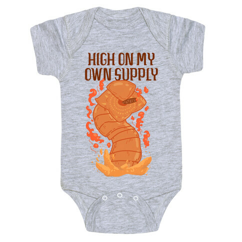 High On My Own Supply Sandworm Baby One-Piece