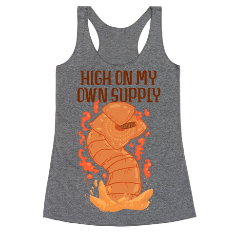 High On My Own Supply Sandworm Racerback Tank Top