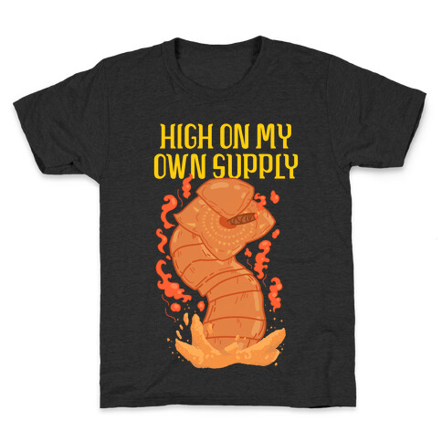 High On My Own Supply Sandworm Kids T-Shirt