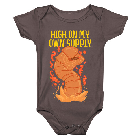 High On My Own Supply Sandworm Baby One-Piece