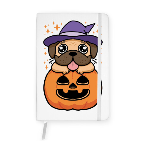 Halloween Pug Notebook