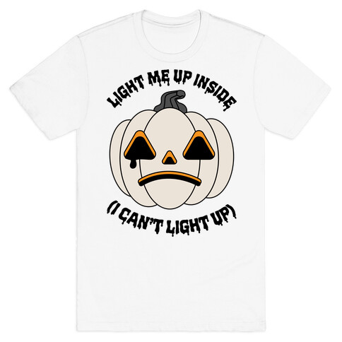 Light Me Up Inside Pumpkin T-Shirt