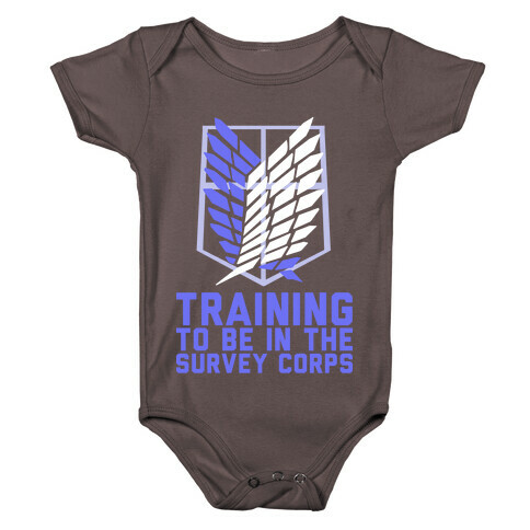 Training To Be In The Survey Corps Baby One-Piece