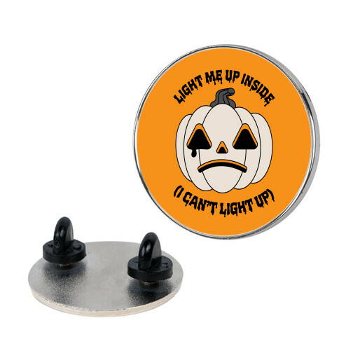 Light Me Up Inside Pumpkin Pin