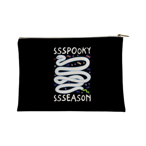Ssspooky Ssseason Snake  Accessory Bag
