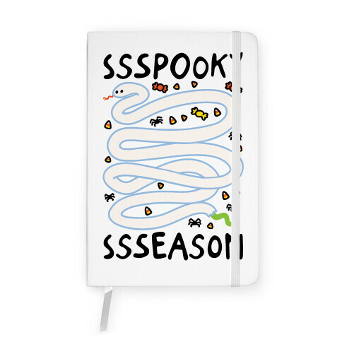 Ssspooky Ssseason Snake  Notebook