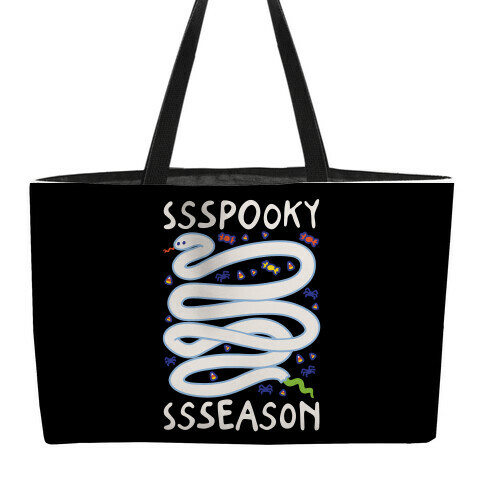 Ssspooky Ssseason Snake  Weekender Tote