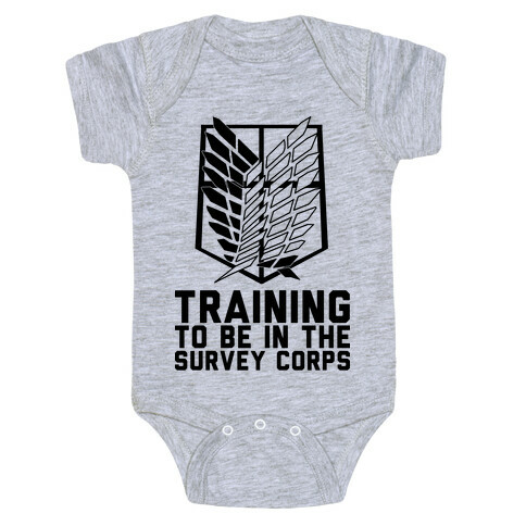 Training To Be In The Survey Corps Baby One-Piece