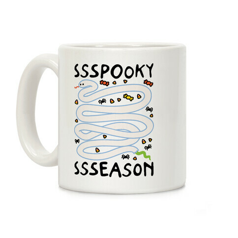 Ssspooky Ssseason Snake  Coffee Mug