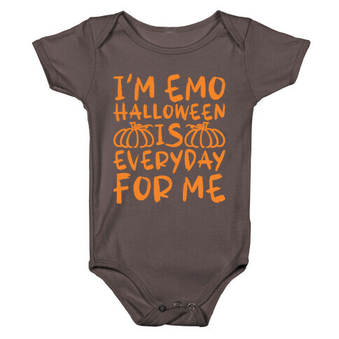 I'm Emo Halloween Is Everyday For Me Baby One-Piece