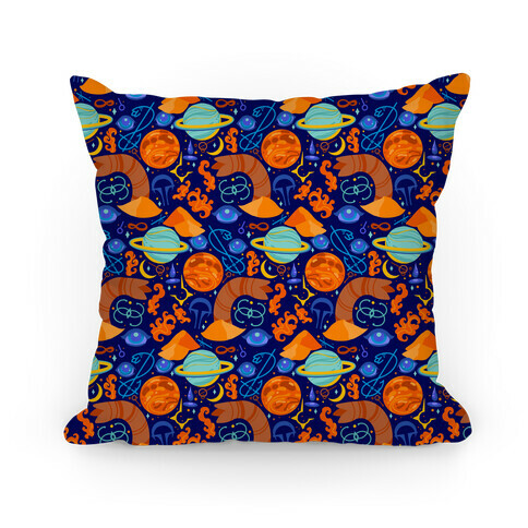 Dune Planetary Pattern Pillow