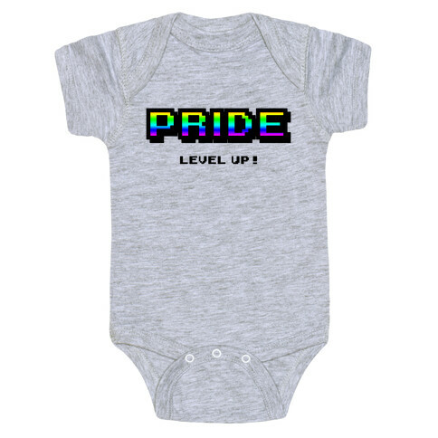 Pride Level Up! Baby One-Piece