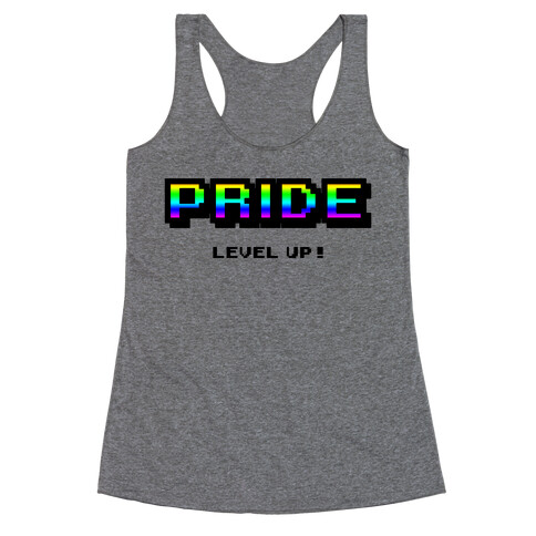 Pride Level Up! Racerback Tank Top