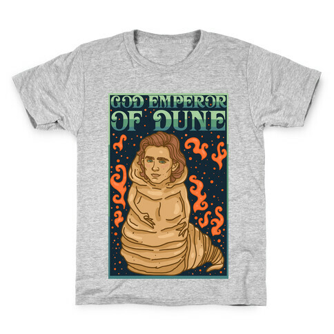 God Emperor Of Dune Timothe Chalamet Kids T-Shirt