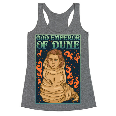 God Emperor Of Dune Timothe Chalamet Racerback Tank Top