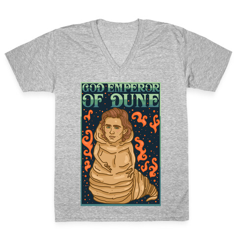God Emperor Of Dune Timothe Chalamet V-Neck Tee Shirt