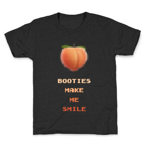 Booties Make Me Smile Kids T-Shirt