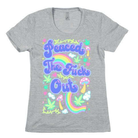 Peaced The F*** Out Womens T-Shirt