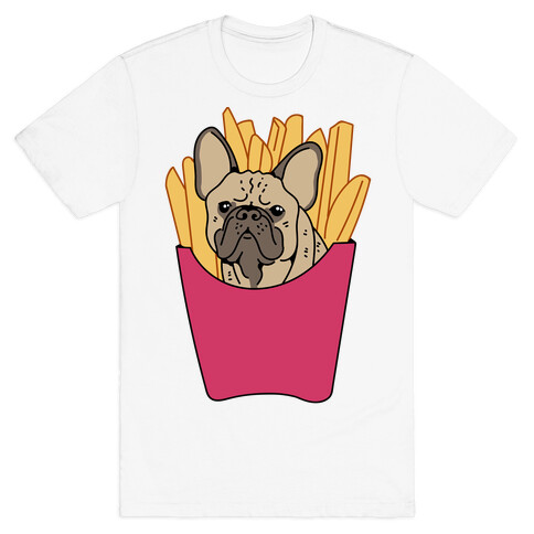 French Fry French Bulldog T-Shirt