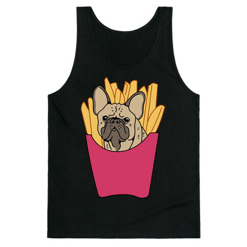 French Fry French Bulldog Tank Top