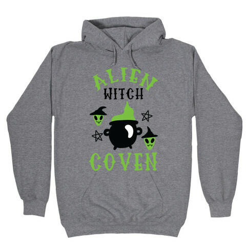 Alien Witch Coven Hooded Sweatshirt