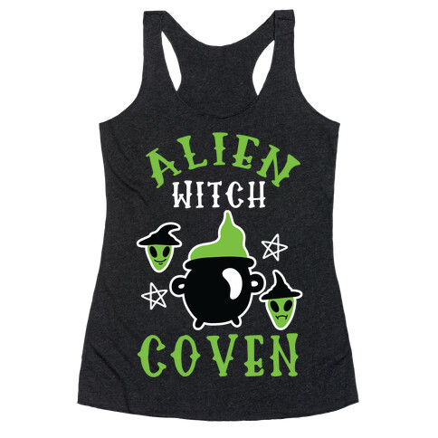 Alien Witch Coven Racerback Tank Top